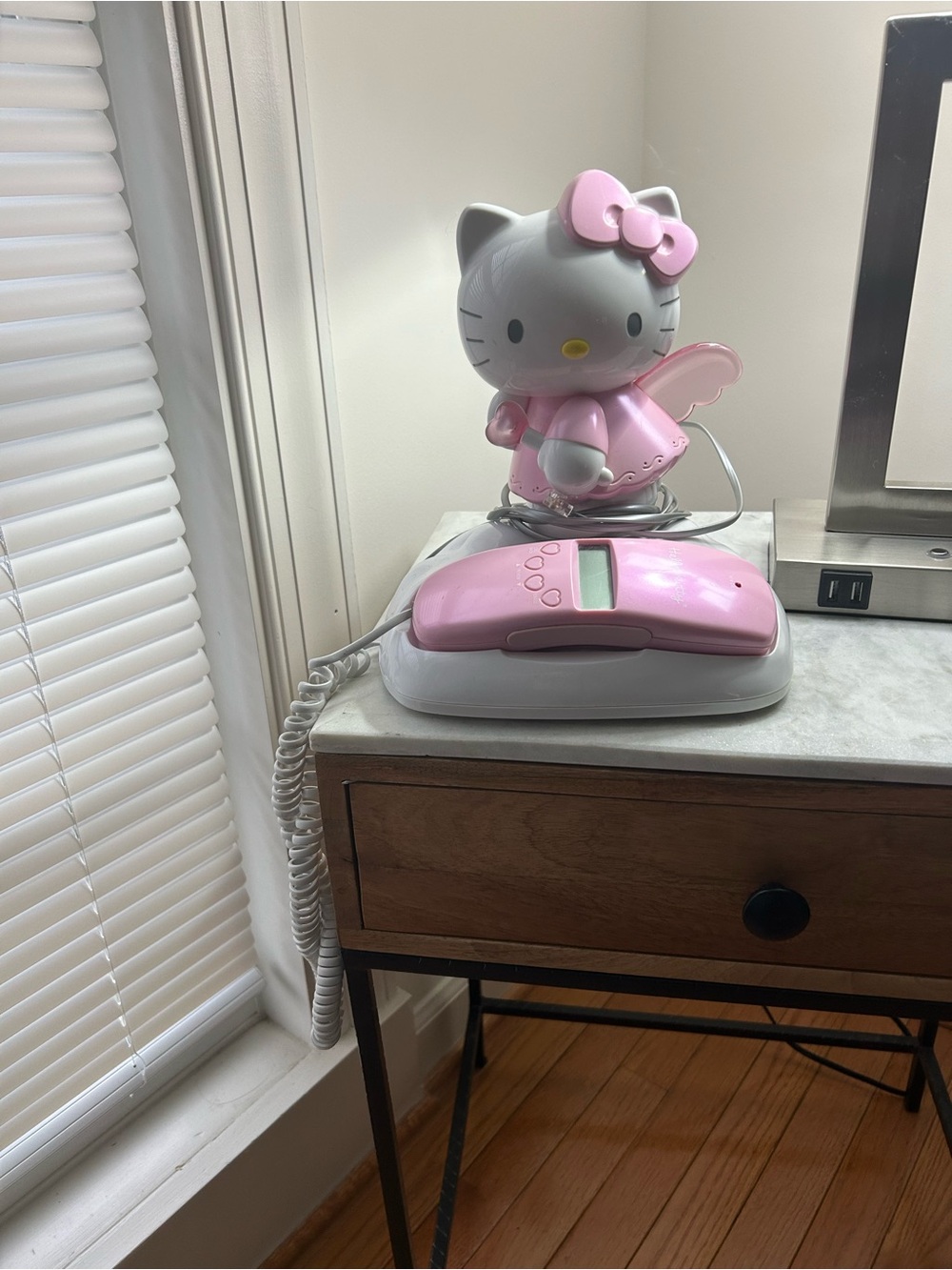Sanrio Hello Kitty Pink Fairy Corded Phone